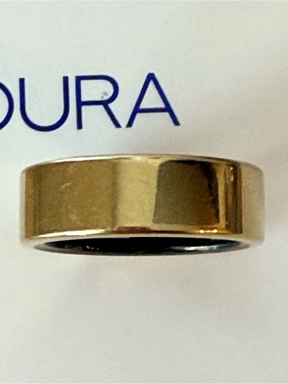 ŌURA Gen3 Ring Heritage Gold size 10